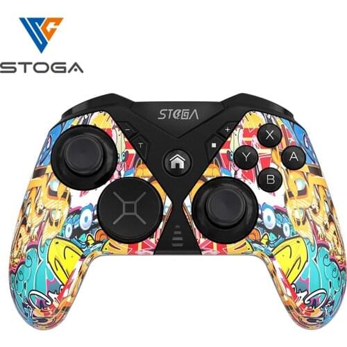 Stoga Pro Controller for Switch Gaming Six-axis Dual Vibration Gamepad For Nintendo PC Compatible with Switch Lite Andriod TV