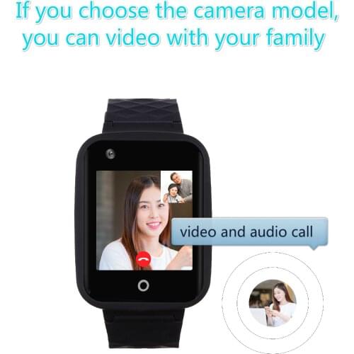 Elderly Care GPS Tracker 4G GPS watch with audio 4G SIM LTE GPS Tracker Children elderly finder Anti-lost SOS with video call