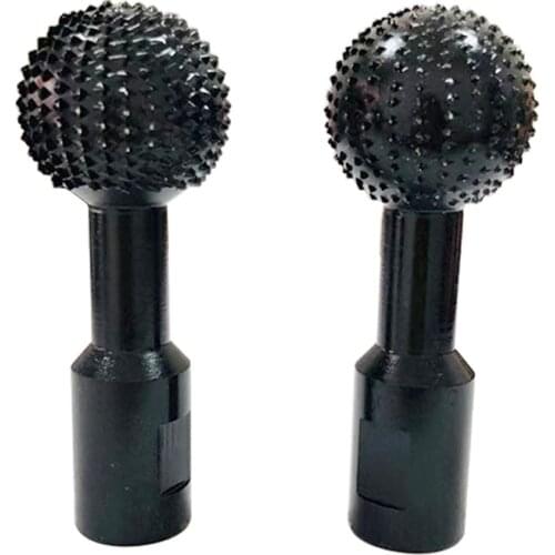 Woodworking Carving Tool Rotary File Spherical Grinding Head Electric Ball-Shape Milling Cutter Tool for Carpenter Angle Grinder