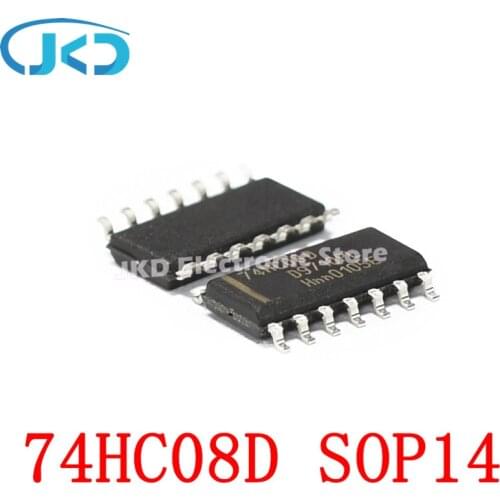 10pcs SN74HC08DR 74HC08D 74HC08 SOP-14 New IC