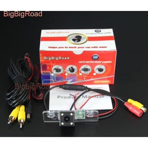 BigBigRoad For Skoda Octavia 2008-2013 Octavia A5 Fabia Roomster Car Rear View Backup Parking Camera Reversing CCD Camera