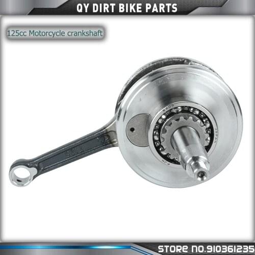 125cc Motorcycle crankshaft For LF125cc LIFAN125cc Lifan Air/Oil cooling Horizontal engines Dirt Pit Bike ATV Quad Parts 1P52FMI
