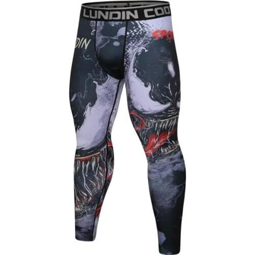 Boxing Set Compression Jersey+Pants Venom Rashguard KickBoxing Tight Sport T-Shirt Trousers Muay Thai MMA men gym suit Fightwear