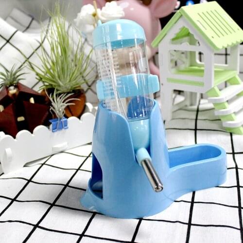 Transfer Pet Feeding Small Animal Automatic Water Bottle Dispenser Pets Food Feeder Bowl For Hamster Squirrel Pet Supplies