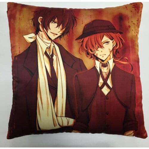 New Bungou Stray Dogs Anime two side Pillowcases Hugging Pillow Cushion Case Cover Otaku Gift 188
