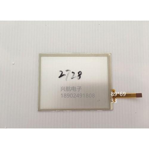 Original new 4 line length 33 peripheral 89 * 69 resistance 4-wire touch screen touch glass display