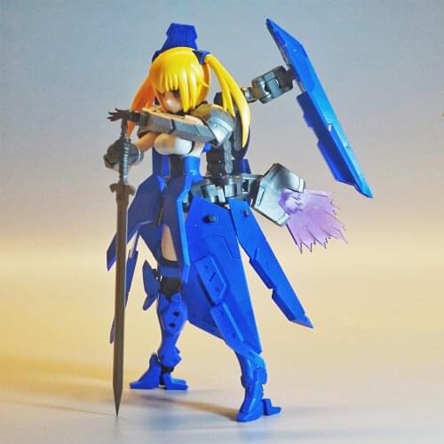 PA Pretty Armor model Frame Arms Girl Saber F with weapon pack Full Action Assembled model NP001