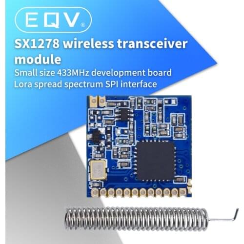 RF LoRa module SX1278 chip PM1280 Long-Distance communication Receiver and Transmitter SPI LORA IOT+2pcs 433MHz antenna