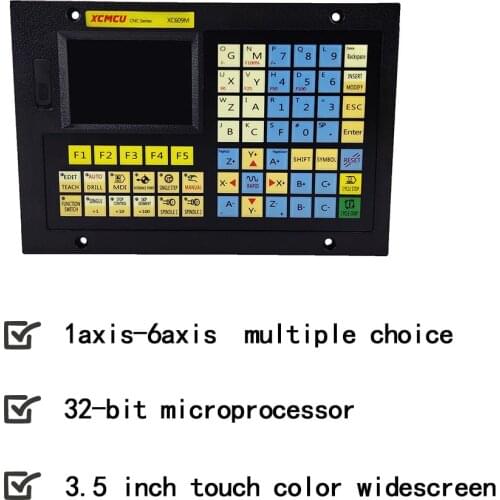 Sistema de fresado CNC, controlador sin conexión de 1-6 ejes XC609M, placa de arranque, máquina de grabado, Control combinado, p