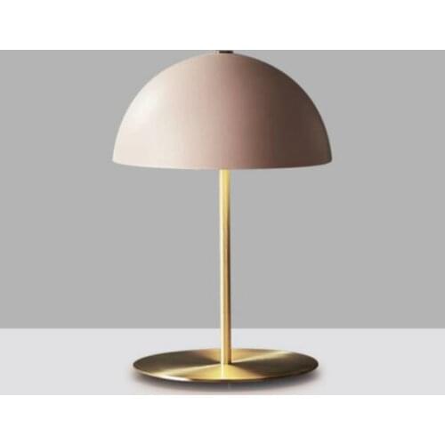 Postmodern Nordic Table lamp Pink Girl Deck Lamp Nordic Modern Minimalist warm study table lamp Home Bedroom Study Room