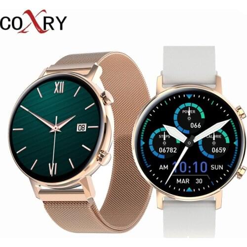 Women Smart Watch Real-time Weather Forecast Activity Tracker Heart Rate Monitor Sports Ladies Smart Watch Men For Android IOS
