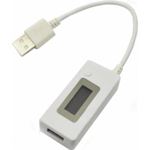 USB Voltage/Amps Power Meter Tester Multimeter Test speed of chargers cables capacity of power banks DC Digital voltmeter