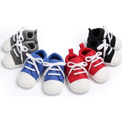 Spring and Autumn 0-1 years old men and women baby canvas casual shoes baby toddler shoes