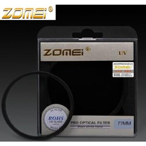 Zomei 49/52/55/58/62/67/72/77/82mm uv filter lens Protector Filter for canon nikon sony nex pentax Olmpus 500d 600d d 7100 d3100