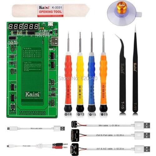 14 pcs/set of mobile phone repair tools disassemble screwdriver tweezers set battery activation board iPAD line Free shipping