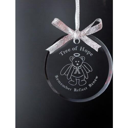 20PCS/LOT Clear Crystal Hanging Heart Ornament Christmas Gifts Tree Party Decoration