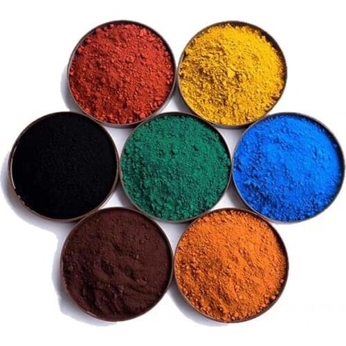 1kg Iron Oxide Pigment Cement Hue Powder Floor Tile Cement Pavement Paint Iron Oxide Color Cement Hue