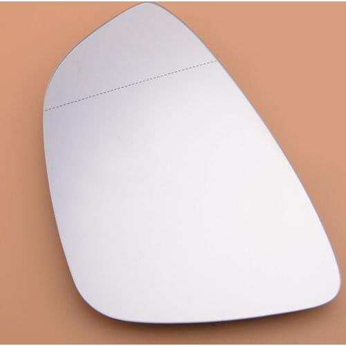 3C8857521 Car Left Side Exterior Wing Door Mirror Glass Plate Heated Fit For Volkswagen Jetta Passat B7 Eos Passat CC Scirocco