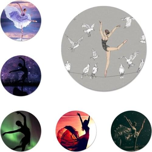 Ballet Ballerina Girl Badge Brooch Pin Accessories For Clothes Backpack Decoration gift