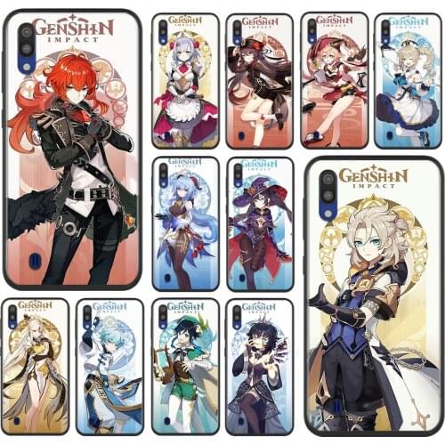 Anime Genshin Impact For Samsung Galaxy A90 A80 A70 S A60 A50S A30 S A40 S A2 A20E A20 S A10S A10 E Soft Phone Case