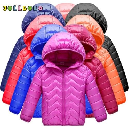 Winter Jacket Girls Coat Warm Hooded Cotton Parkas Baby Outerwear Children Jacket for Boys 3-9T Kids Clothes High Quality