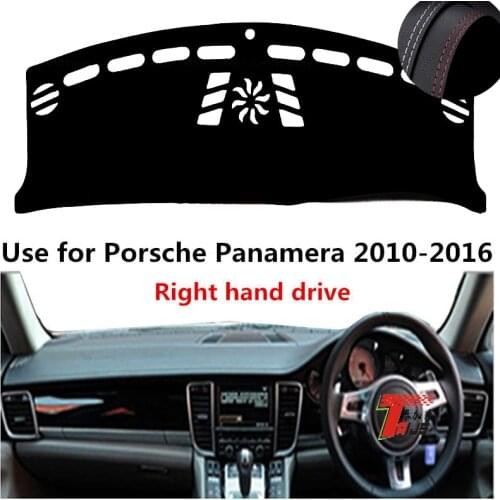 TAIJS Factory Classic Sport Leather Car Dashboard Cover For Porsche Panamera 2010 20112012 2013 2014 20152016 Right hand drive