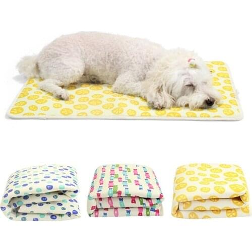 Pet Mat Summer Cooling Pad For Dogs Cat Sleeping Blanket Washable Sofa Breathable Pet Dog Bed Pet Supplies New
