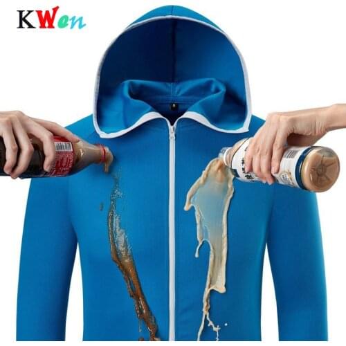 Men 's Jacket Tactical Waterproof Jacket Men Hoodie Soft New Tech Quick Dry Breathable Jacket Outwear & Coats Thin trench coat