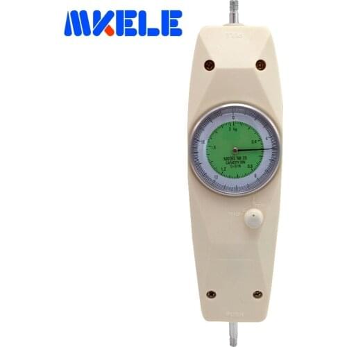 NK-20 20N Pointer Dynamometer Analog Push Pull Force Gauge Tester Meter