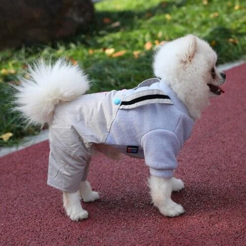 Puppy Clothes, Small Puppies Autumn And Winter Clothes, Pet Four-legged Winter Clothes