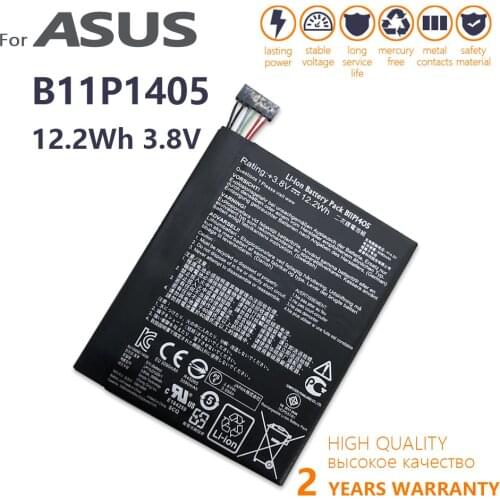 Genuine Original Phone Battery B11P1405 For ASUS MeMO Pad 7 ME70CX K01A 3090mAh High Capacity Mobile Phone Battery NEW STOCK