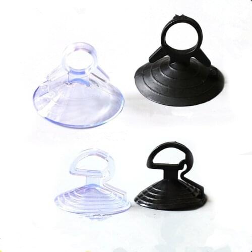 20PCS/Pack 35/45mm Black White Color Rubber Clear Suction Cup Sucker PVC Suction Cup Hook Suction Cup Car Sunshade Suction Cup