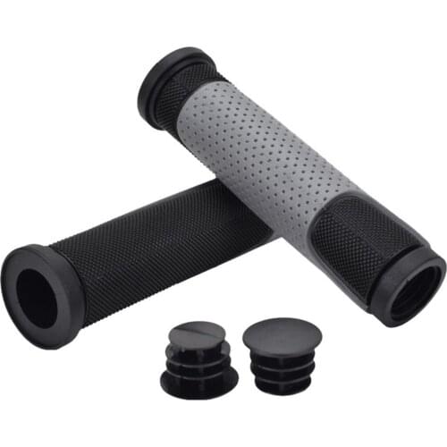 Bicycle Grips Mountain Bike Rubber Handlebar Grips New Upgrade 22.2/4mm Thickness Double Pass Support Grips Bike Accessories