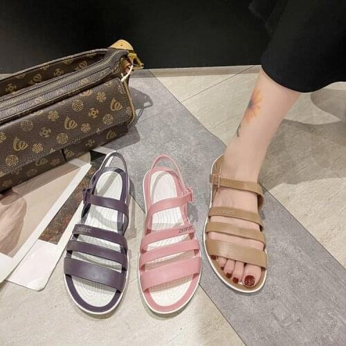 Sandals womens shoes jelly sandals womens summer non slip soft soled shoes beach multifunctional womens shoes