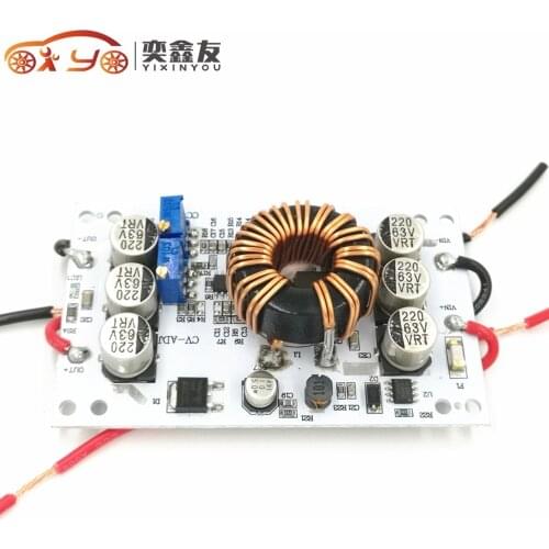 30PCS 600W Aluminum DC-DC Boost Converter Adjustable 10A Step Up Constant Current Power Supply Module Led Driver For Arduino