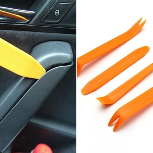 4Pcs/Set Automobile Door Clip Trim Dash Pry Refitting Sets Kit ABS plastic Car Panel Removal Tools Radio Audio Refit
