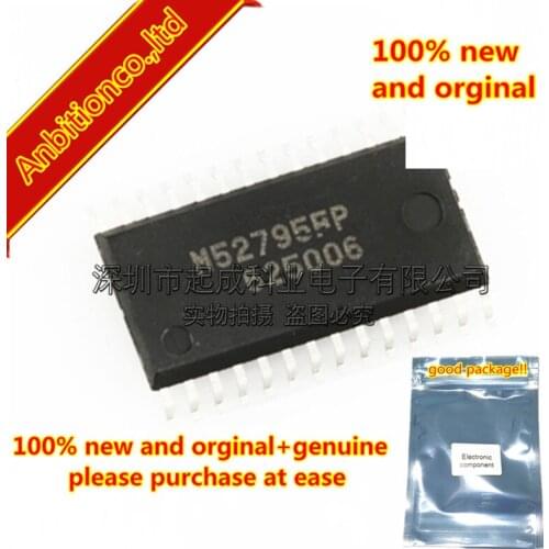 5pcs 100% new and orginal M52795FP SOP28 AV SWITCH with I2C BUS CONTROL in stock