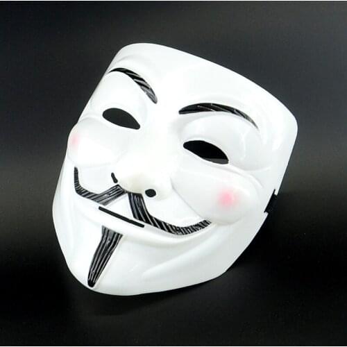 5pcs/lot disguise Anonymous Movie Guy Fawkes Costume Vendetta V Mask