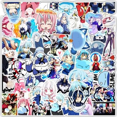 50/100PCS Mix Anime waterproof Stickers Graffiti DIY Luggage Laptop Skateboard Phone Decal Sticker