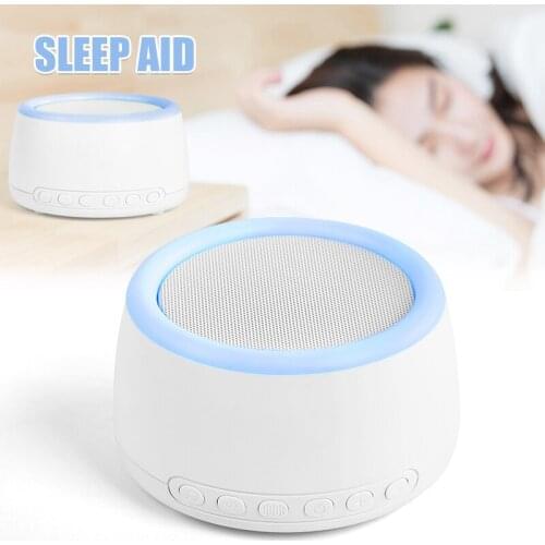 White Noise Machine Timed Shutdown Sleep Sound Machine For Sleeping Relaxation For Baby Adult can CSV