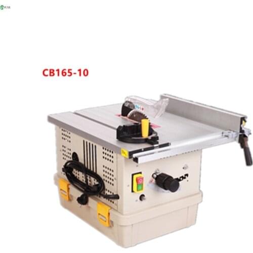 Dust-free saw multi-functional table saw solid wood floor small electric cutting machine woodworking sliding table saw