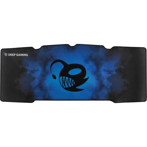 DeepGaming mouse mats, S & L sizes, non-slip base, fabric, gamer design, mouse pad