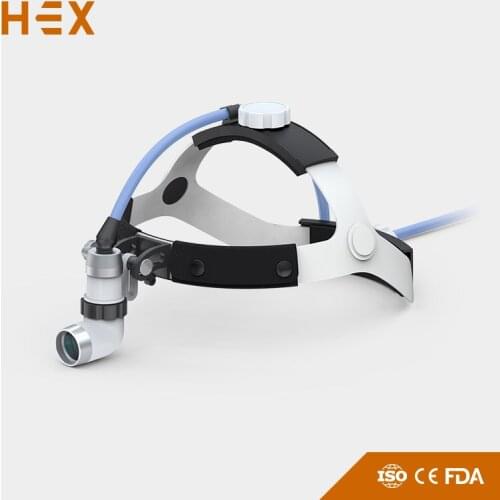 KD-203A Examination Surgery Light Source Fiber Optic Medical Head Light