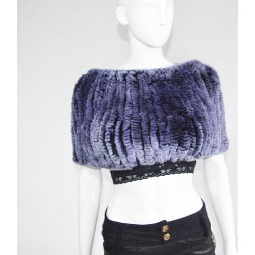 China Post Free Shipping SJ786 New Arrival Elastic Rex Rabbit Kniting Mexico Winter Fashion Poncho Shawl