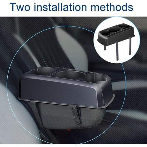 Business Car Armrest Crevice Cup Holder Compartment Car Seat Storage Box Auto Bottle Can Phone Keys Organizer Storage