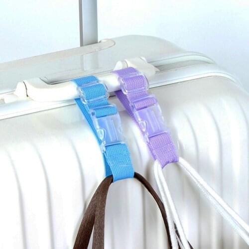 Adjustable Nylon Luggage Straps Luggage Accessories Hanging Buckle Straps Suitcase Bag Straps