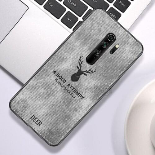 Deer Cloth Case for Redmi 9C NFC 9A 9AT 9 8 8A 7 7A Soft Cover POCO X3 NFC Redmi Note 8T 9S 8 9 Pro Max
