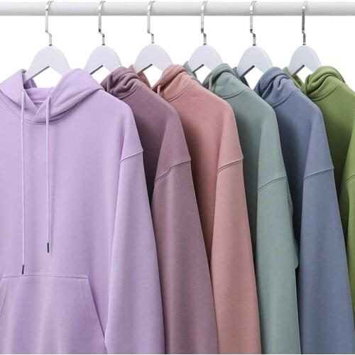 Women Couple Hoodies Sweatshirt Fleece 100% Cotton Tracksuit Sports Sweatshirt 2021 Winter Japanese Casual Loose Jumper