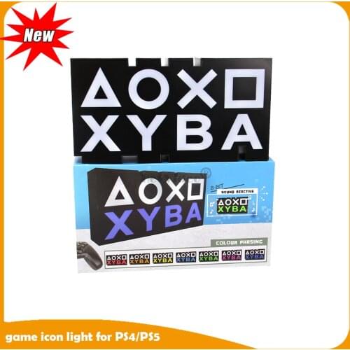 2020 Voice Control Game Icon Light for PS4 for Playstation Player Commercial Colorful Lighting Dropshipping