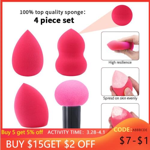 IMAGIC Sponge for Makeup Beauty Blender with Box Foundation Powder Blush Make up Tool Beauty Egg 1/4pc XISHOW Makeup Sponge